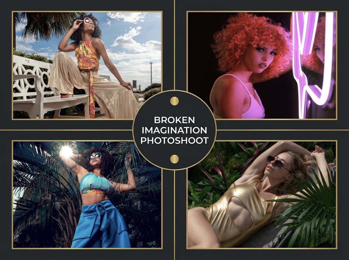 Exclusive Editorial Grant: Professional Photoshoot with Broken Imagination